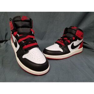 Jordan 1 Retro High OG Black Toe Reimagined (PS) Size 1Y NEW NO BOX!